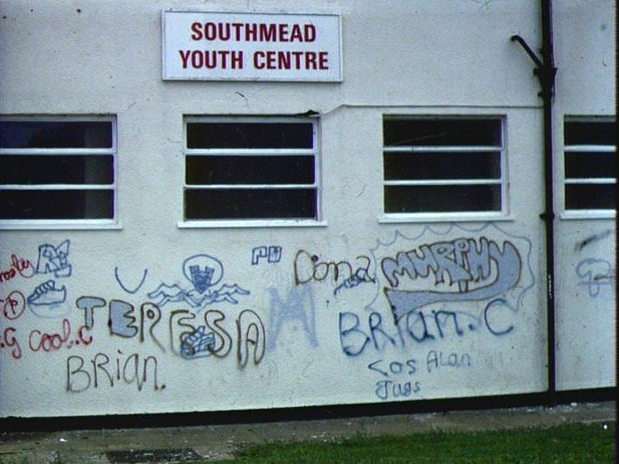 GRAFFITI ON SOUTHMEAD CLUB-1986