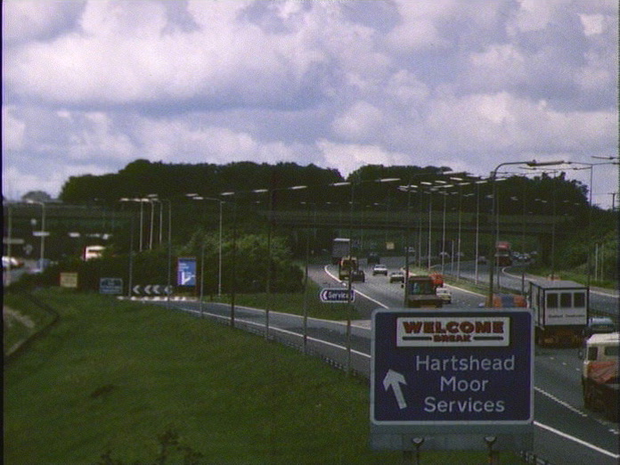 M62 Motorway Services-1986