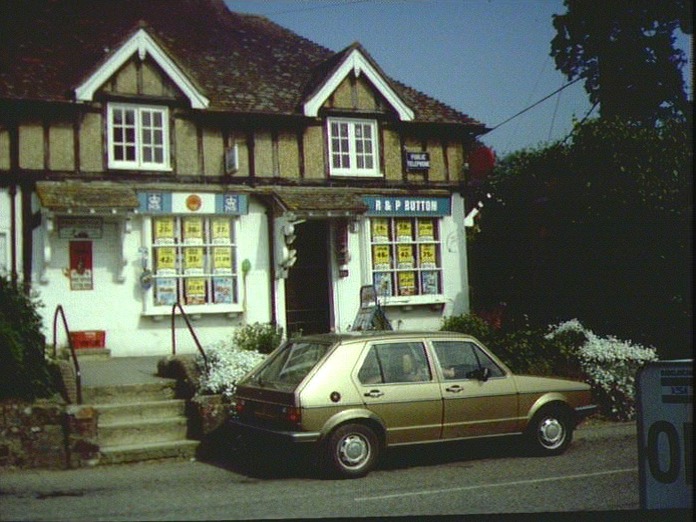 Village Shop,West Tytherley.-1986