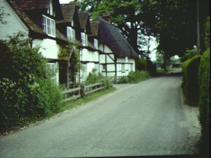 Thatched cottages,W.Tytherley.-1986