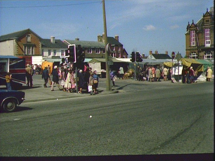 MARKET DAY RIPLEY DERBYSHIRE-1986