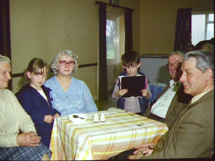 MEMBERS AT THE LUNCHEON CLUB-1986