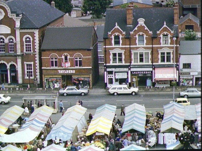 Hucknall Market Place-1986
