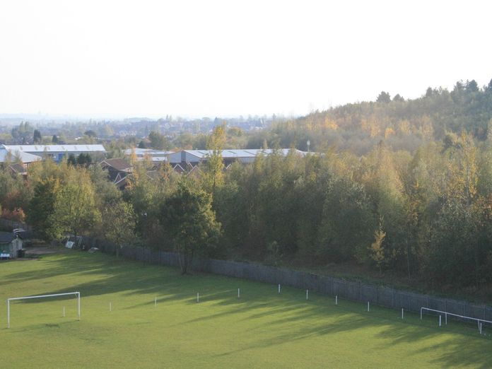 Linby Colliery site - from Linby-2011