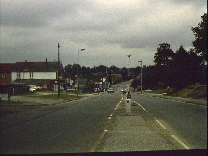 The A3 at Cowplain.-1986