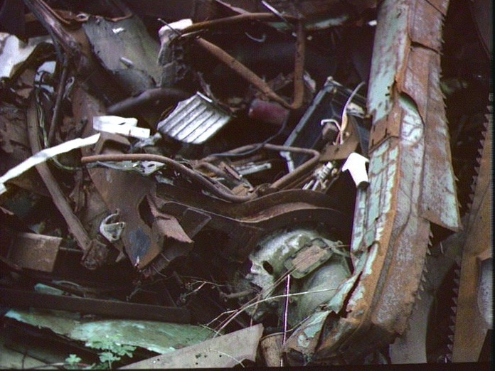 Scrap metal heap in Frithville-1986