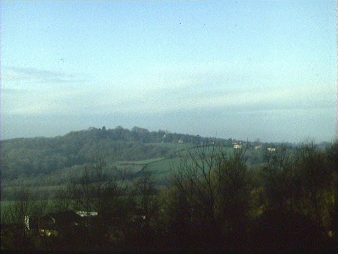 Ide Hill from Brasted Chart.-1986