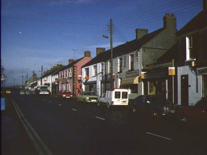 Millisle Main street.-1986