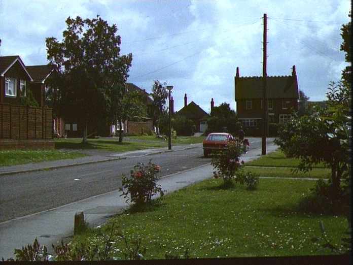 A view down The Hayes.