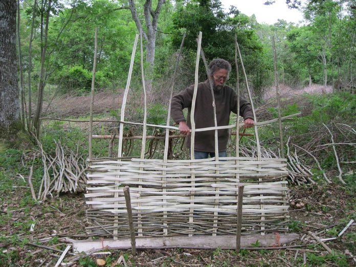 Another Dorset Hurdlemaker at work