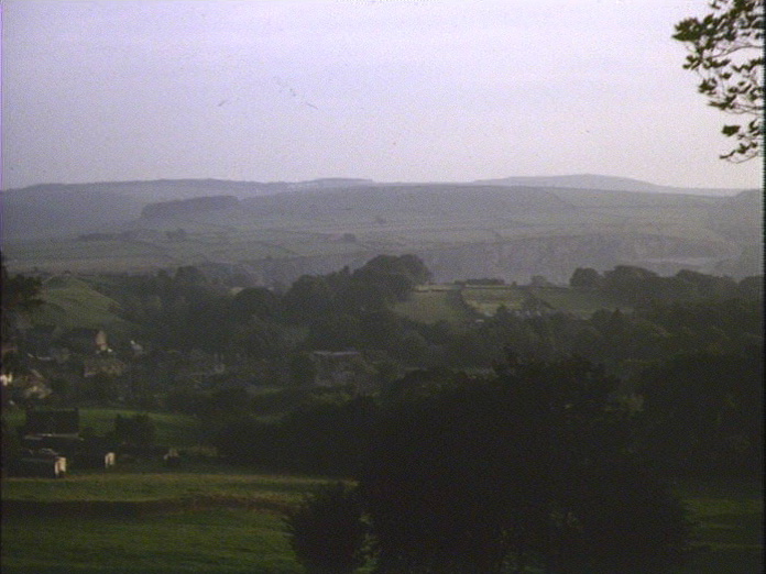 GENERAL VIEW OF EYAM.