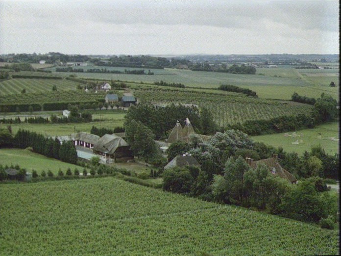 VIEW SE FROM ASH CHURCH TOWER