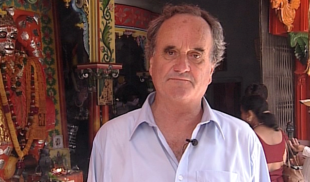 Journalist, broadcaster and former BBC correspondent, Mark Tully.