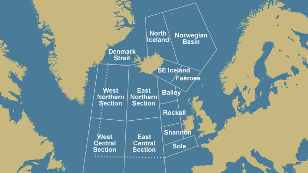Map of high seas locations